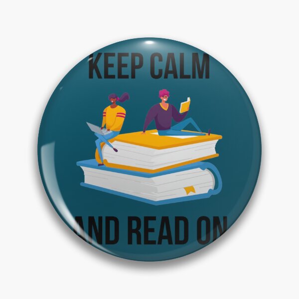 Item preview, Keep Calm And Read On                                   designed and sold by BlueOceanT.