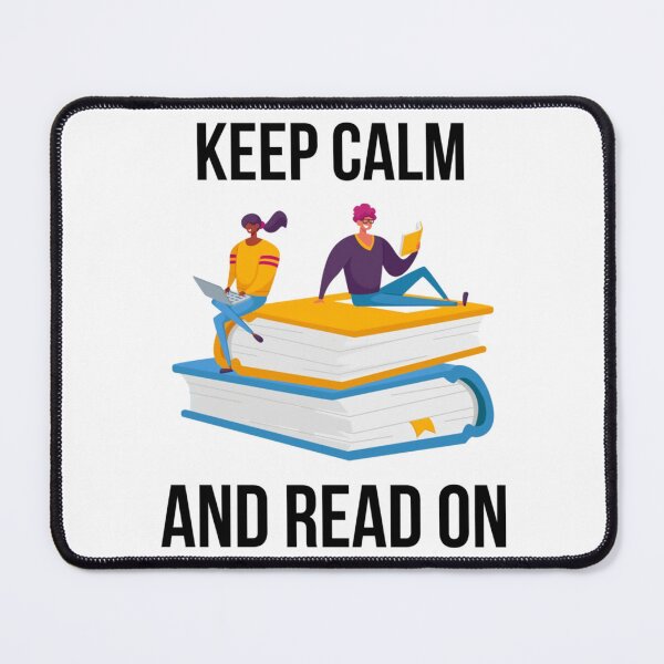 Item preview, Keep Calm And Read On designed and sold by BlueOceanT.
