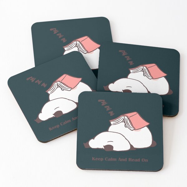 Item preview, Keep calm and read on                                 designed and sold by BlueOceanT.