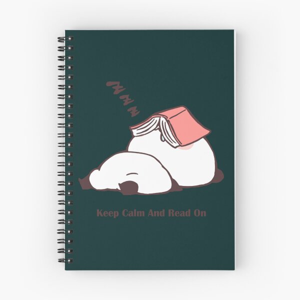 Item preview, Keep calm and read on                                 designed and sold by BlueOceanT.