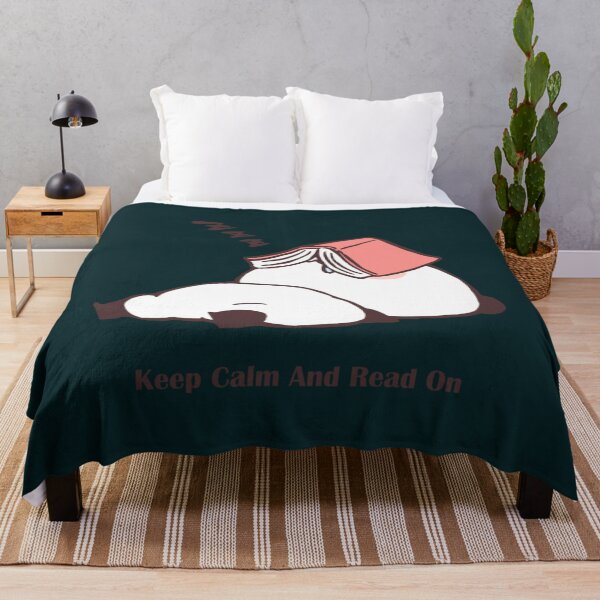 Item preview, Keep calm and read on designed and sold by BlueOceanT.