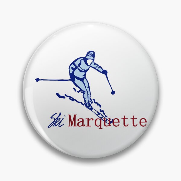 Item preview, Ski Marquette, Blue Man  designed and sold by Brickeyout.