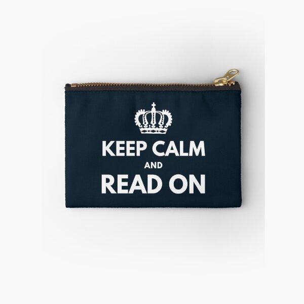 Item preview, Keep Calm And Read On                               designed and sold by BlueOceanT.