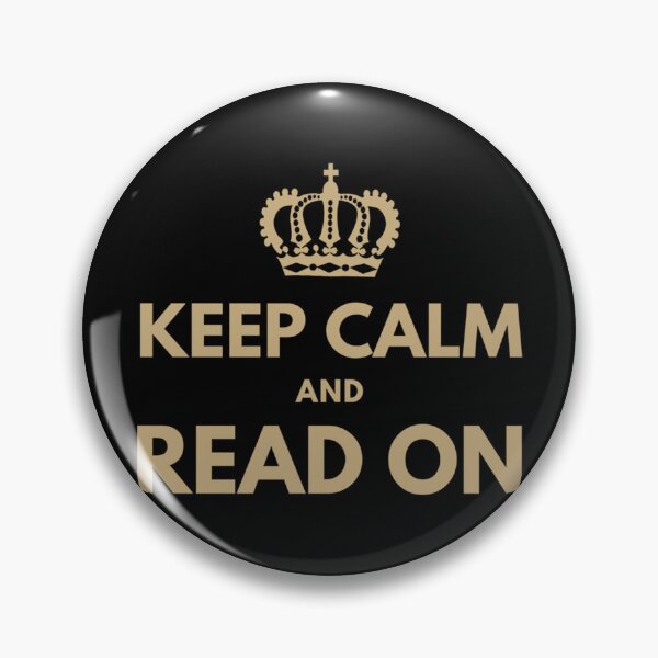 Item preview, Keep Calm And Read On                          designed and sold by BlueOceanT.