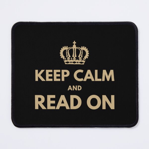 Item preview, Keep Calm And Read On designed and sold by BlueOceanT.