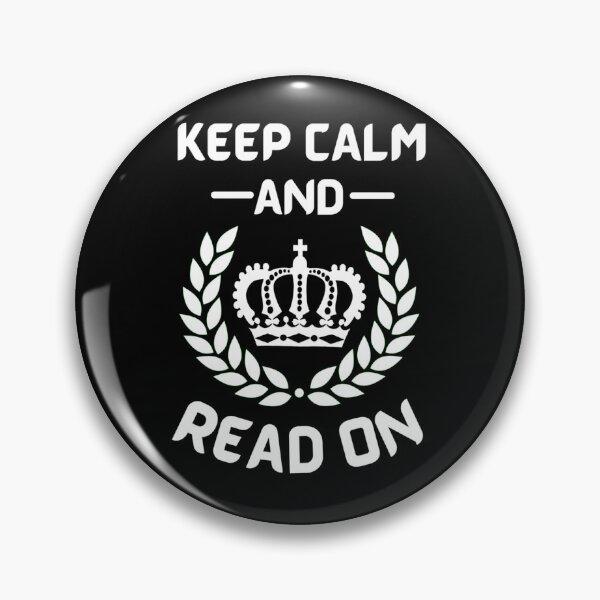 Item preview, Keep Calm And Read On                         designed and sold by BlueOceanT.