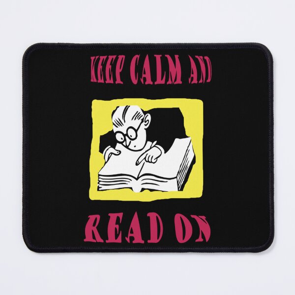Item preview, Keep Calm And Read On                        designed and sold by BlueOceanT.