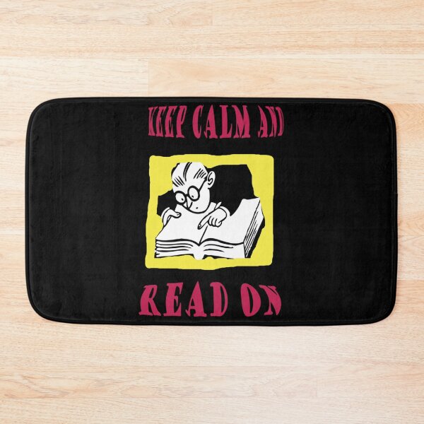 Item preview, Keep Calm And Read On                        designed and sold by BlueOceanT.