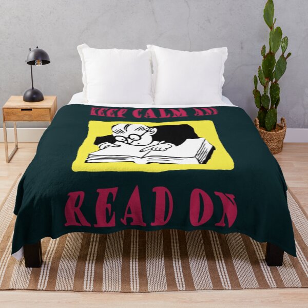 Item preview, Keep Calm And Read On designed and sold by BlueOceanT.