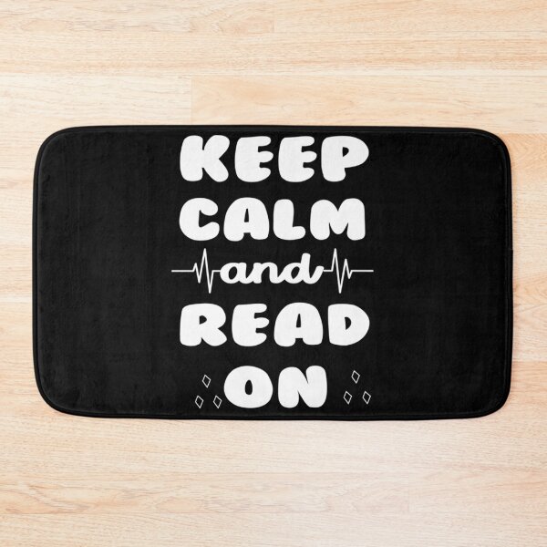 Item preview, keep calm and read on                       designed and sold by BlueOceanT.