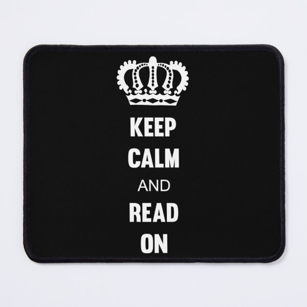 Item preview, Keep Calm and read on             designed and sold by BlueOceanT.