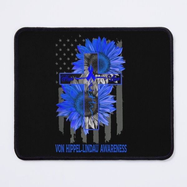 Item preview, Faith Hope Love American Flag Sunflower Christian Cross Von Hippel-Lindau Awareness designed and sold by Tadmab.