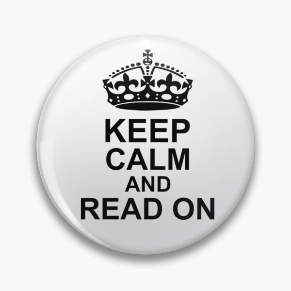 Item preview, Keep Calm And Read On          designed and sold by BlueOceanT.