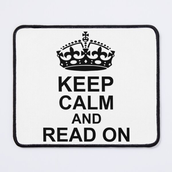 Item preview, Keep Calm And Read On designed and sold by BlueOceanT.