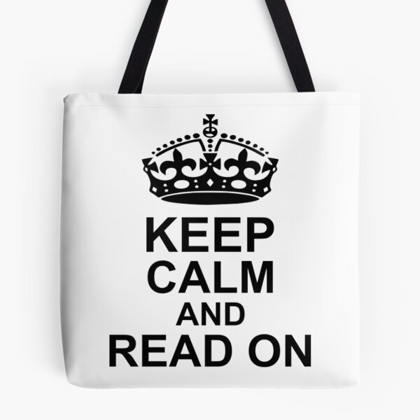 Item preview, Keep Calm And Read On          designed and sold by BlueOceanT.