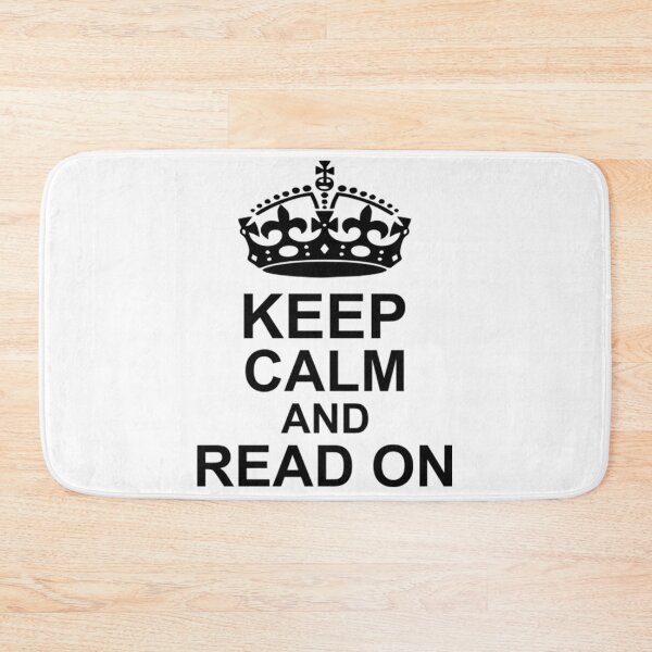 Item preview, Keep Calm And Read On          designed and sold by BlueOceanT.