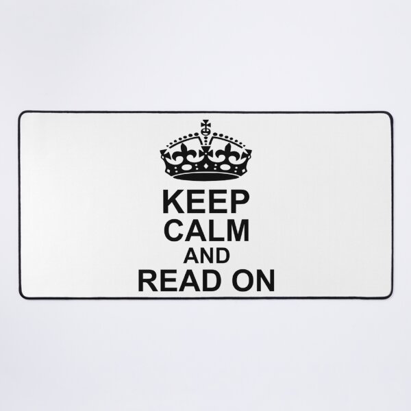 Item preview, Keep Calm And Read On          designed and sold by BlueOceanT.