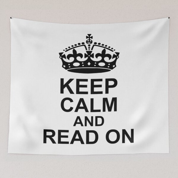 Item preview, Keep Calm And Read On          designed and sold by BlueOceanT.