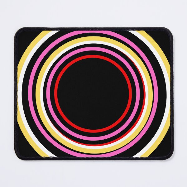 Item preview, Colourful circles on black colour background designed and sold by Giree07.