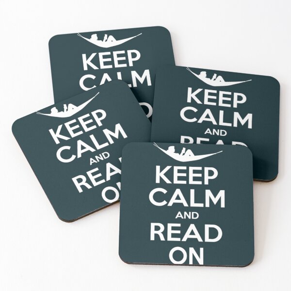 Item preview, Keep Calm And Read On         designed and sold by BlueOceanT.