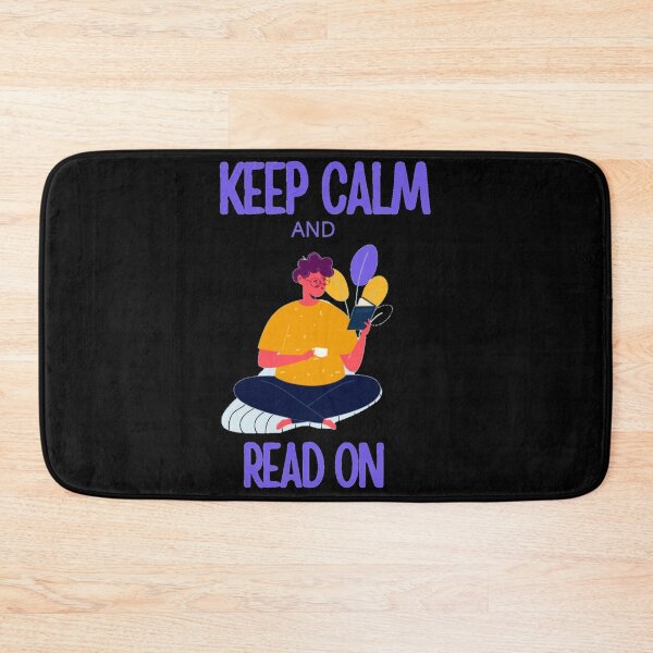 Item preview, Keep Calm And Read On        designed and sold by BlueOceanT.