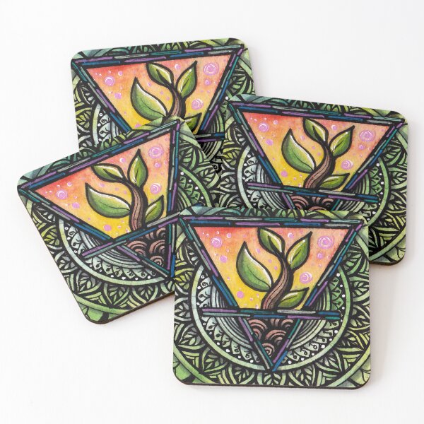 Item preview, Earth Element Mandala  designed and sold by mayescol.