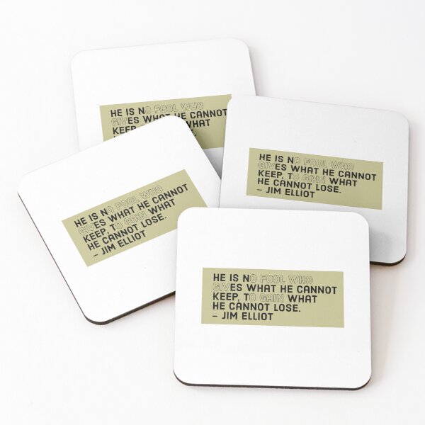 Item preview, Jim Elliot Sticker  designed and sold by Rebekah Rice.