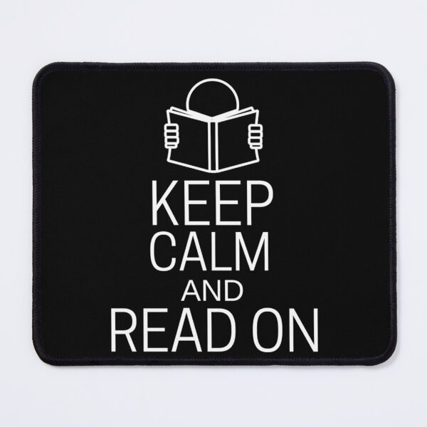 Item preview, Keep Calm And Read On    designed and sold by BlueOceanT.