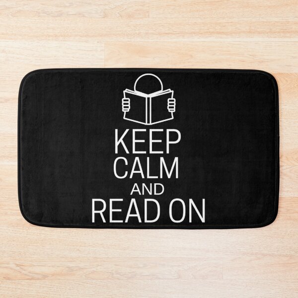 Item preview, Keep Calm And Read On    designed and sold by BlueOceanT.