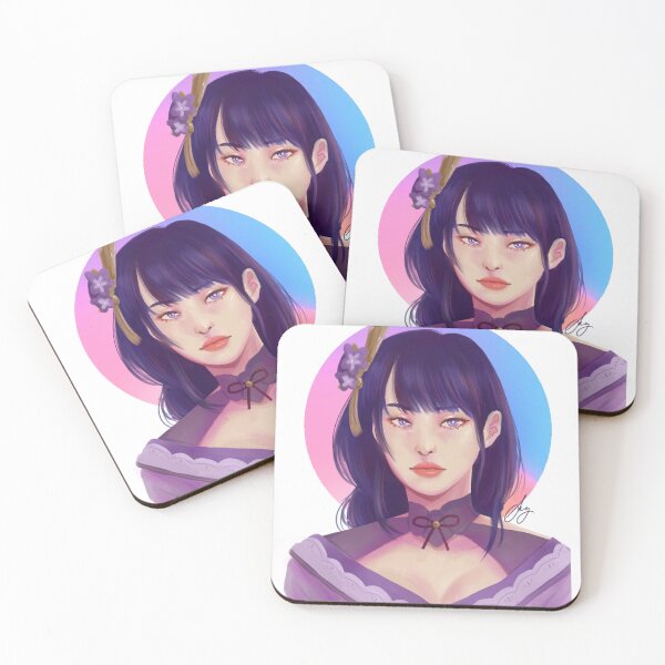 Item preview, Raiden Shogun Baal Ei Genshin Impacto Fanart designed and sold by sawhe37.