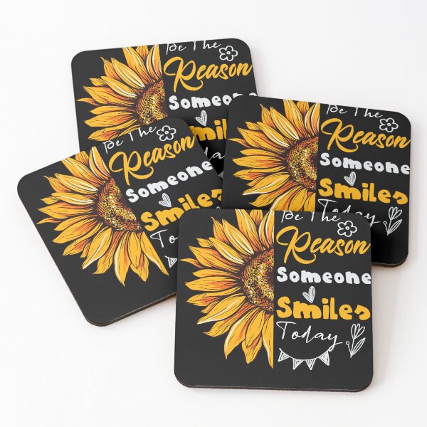 Item preview, Be The Reason Someone Smiles Today Sunflower Inspirational designed and sold by Ayaan32fa.