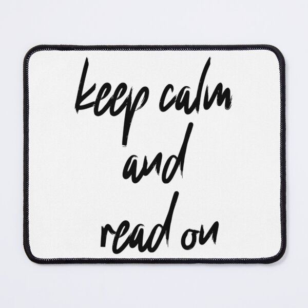 Item preview, keep calm and read on (5) designed and sold by BlueOceanT.