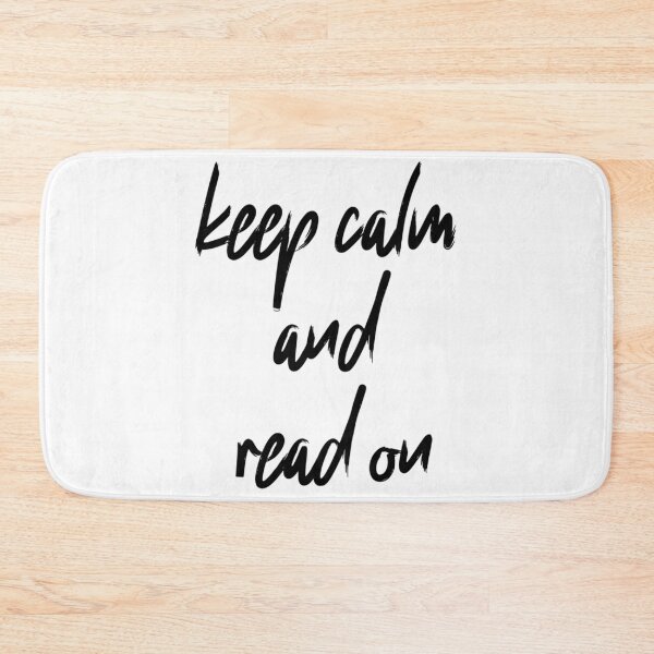 Item preview, keep calm and read on (5) designed and sold by BlueOceanT.