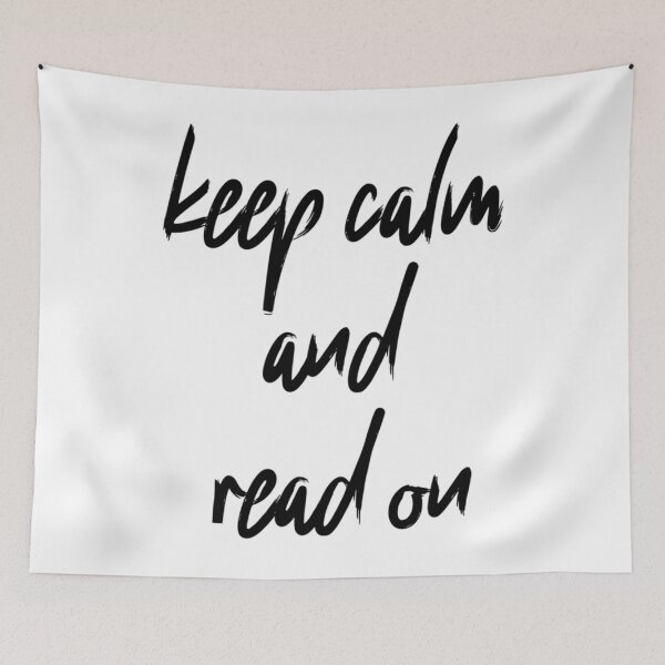 Item preview, keep calm and read on (5) designed and sold by BlueOceanT.