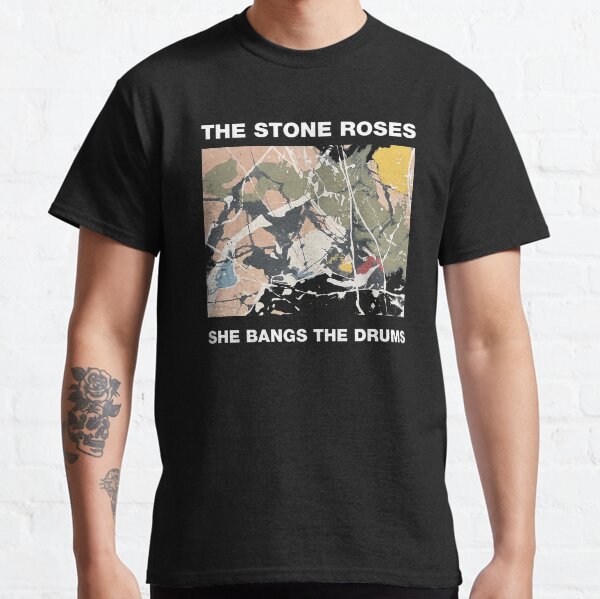 she bangs stones the drums Classic T-Shirt