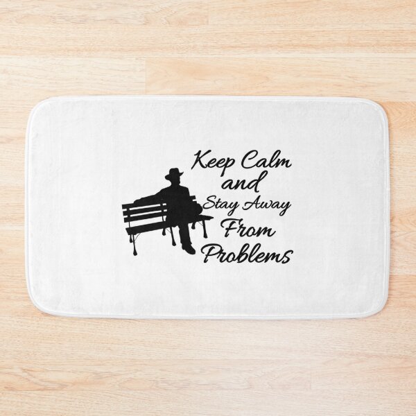 Item preview, keep calm and stay away from problems   designed and sold by BlueOceanT.