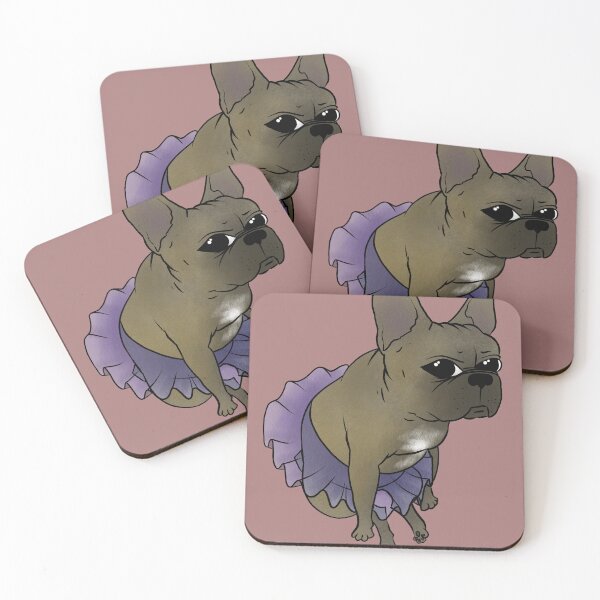 Item preview, Ballet French Bulldog designed and sold by Barbara Gibbings.