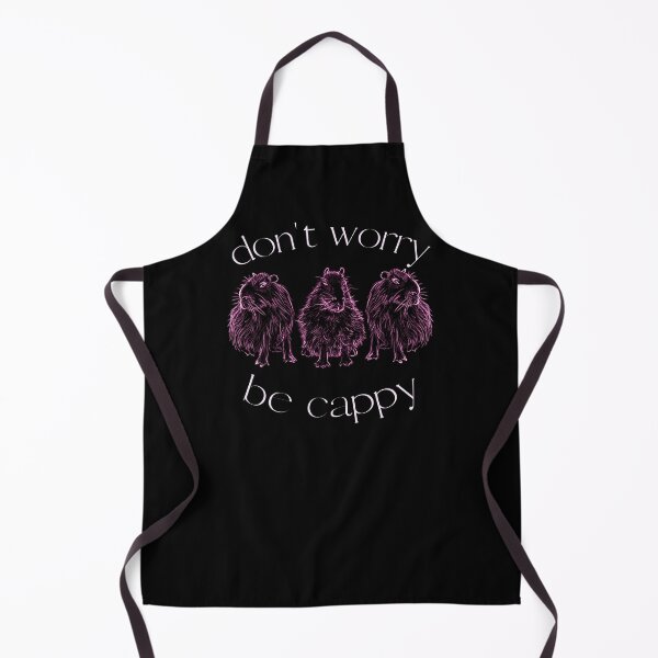 Item preview, Don't Worry Be Cappy Pink Capybaras designed and sold by nimreninmu.