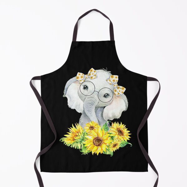 Item preview, Elephant Sunflower Gift For Elephant Lover designed and sold by SkylerKason.