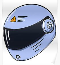 Bike Helmet Safety Posters | Redbubble