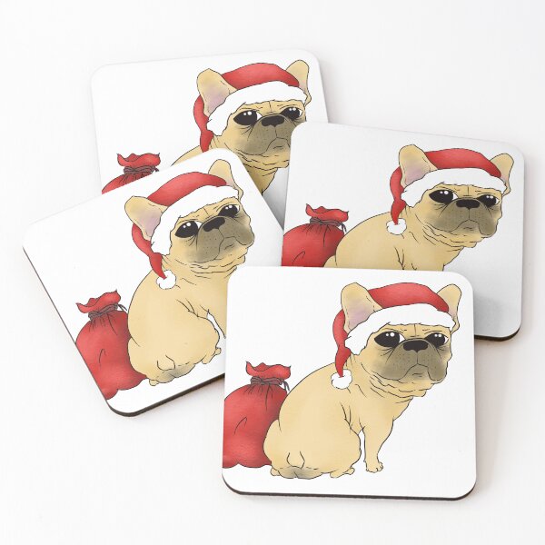 Item preview, Santa French Bulldog designed and sold by Barbara Gibbings.