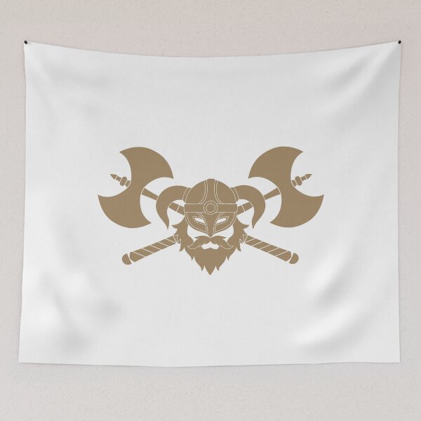 Item preview, Cross Axe Viking Silhouette 2 designed and sold by lerdoberdo.