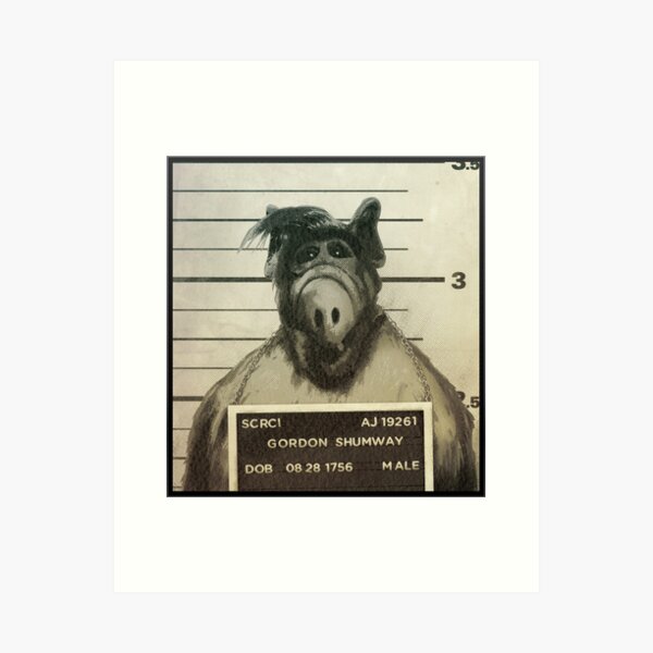 Item preview, Alf Mugshot designed and sold by MunkeeWear.