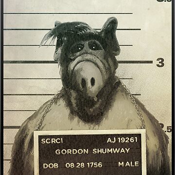 Artwork thumbnail, Alf Mugshot by MunkeeWear