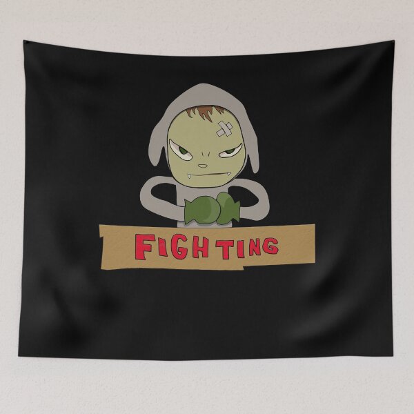 Item preview, Animal Nara Yoshitomo Fighting My Drawing Desing designed and sold by WaldoHaley1995.