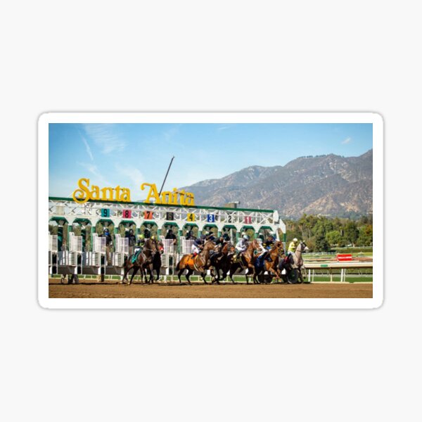 Item preview, Santa Anita Track designed and sold by Maddie OMalley.