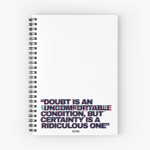 Item preview, Doubt is an uncomfortable condition designed and sold by EXURBIA.