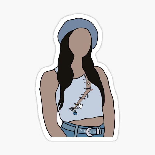 Maddie Perez Sticker for Sale by indiabee