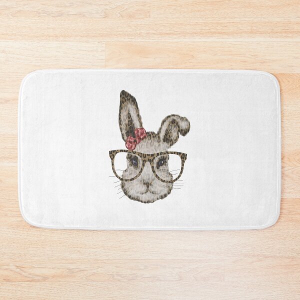 Item preview, Easter Bunny Glasses Leopard designed and sold by EmilyFun.