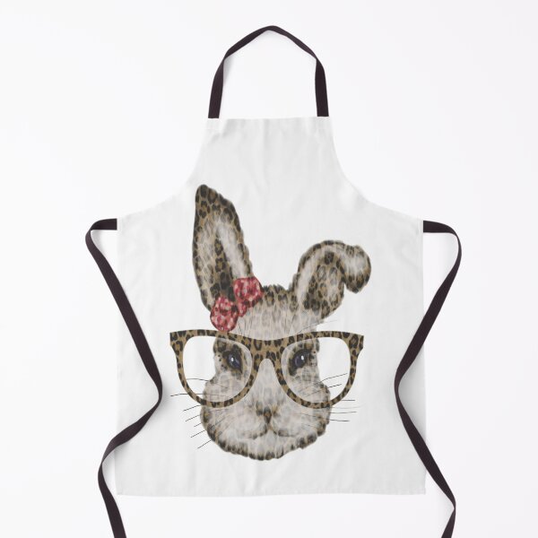 Item preview, Easter Bunny Glasses Leopard designed and sold by EmilyFun.